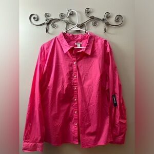 Old Navy Pink Blouse, Size XL